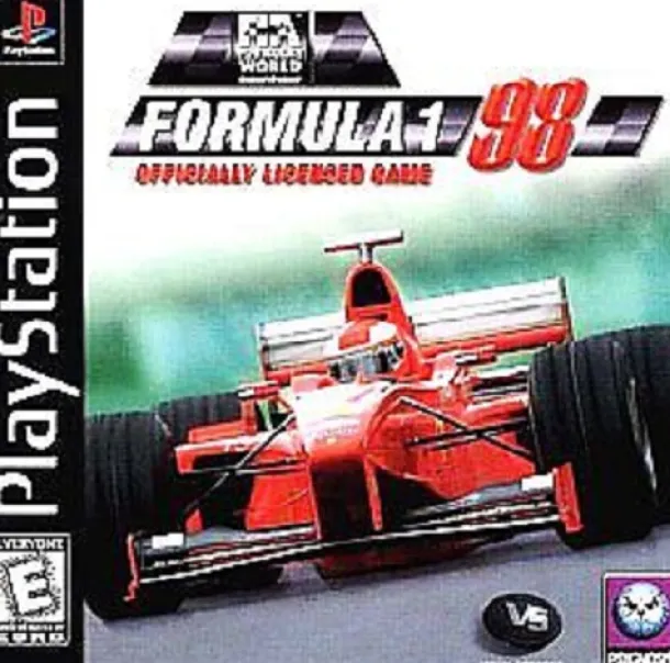 Formula 1 98 Sony Playstation 1 Game