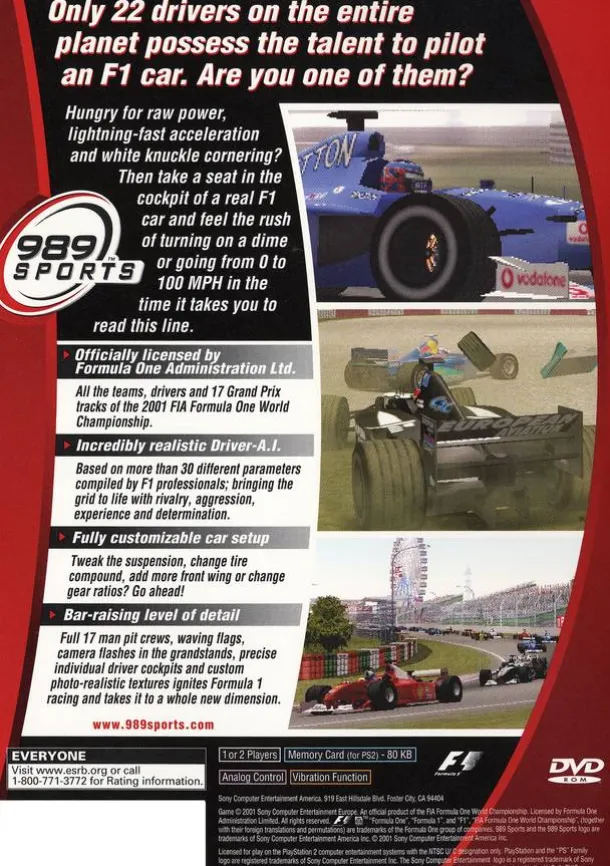 Formula One 2001