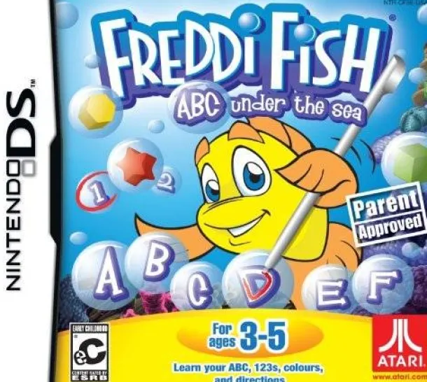 Freddi Fish: ABC Under The Sea DS Game