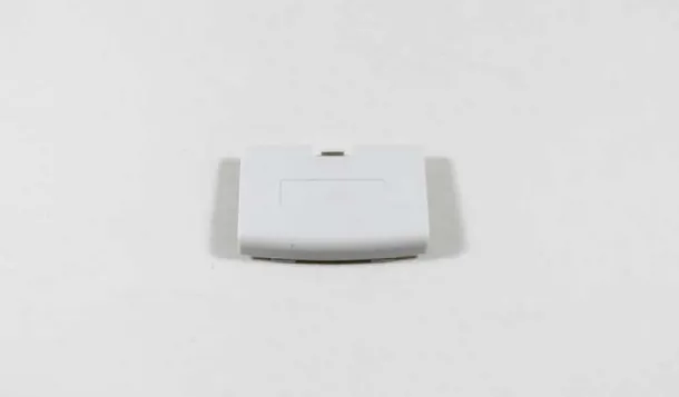 Game Boy Advance Battery Cover- ARCTIC WHITE