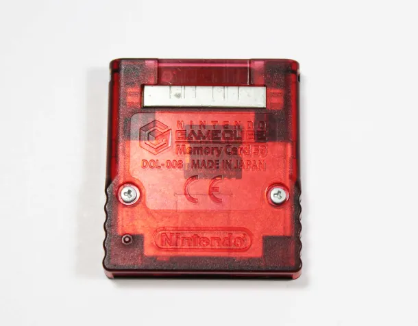 Gamecube Original Memory Card - Animal Crossing 59 Block