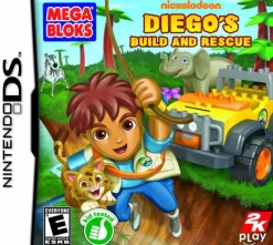 Go, Diego, Go Mega Bloks Build and Rescue DS Game