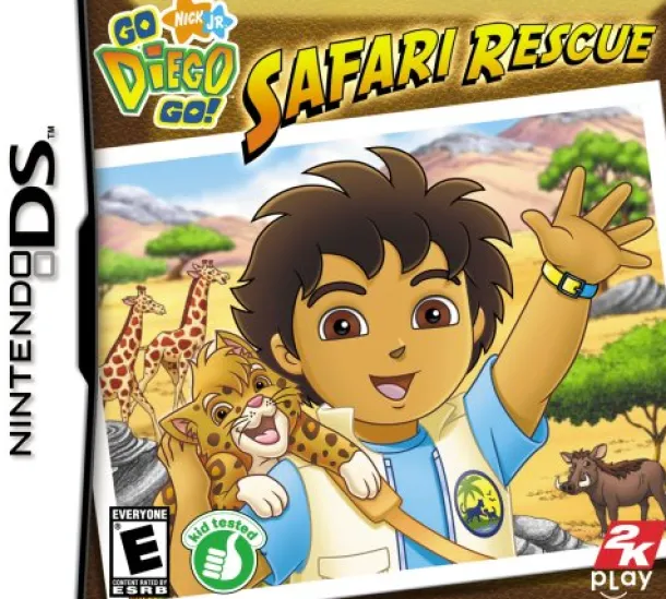 Go Diego Go Safari Rescue DS Game