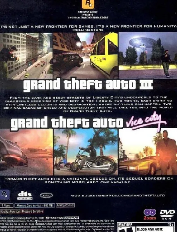 Grand Theft Auto Double Pack