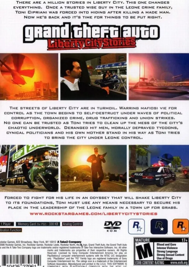 Grand Theft Auto Liberty City Stories