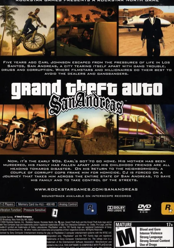 Grand Theft Auto San Andreas Special Edition