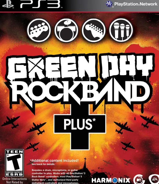 Green Day Rockband: Plus