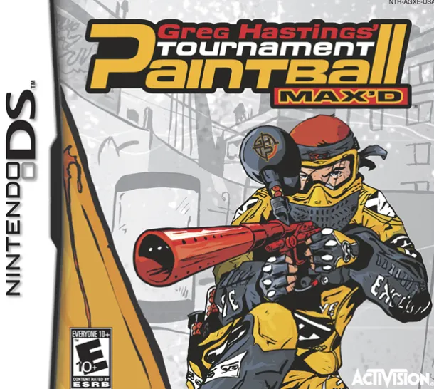 Greg Hastings Tournament Paintball Maxed DS Game