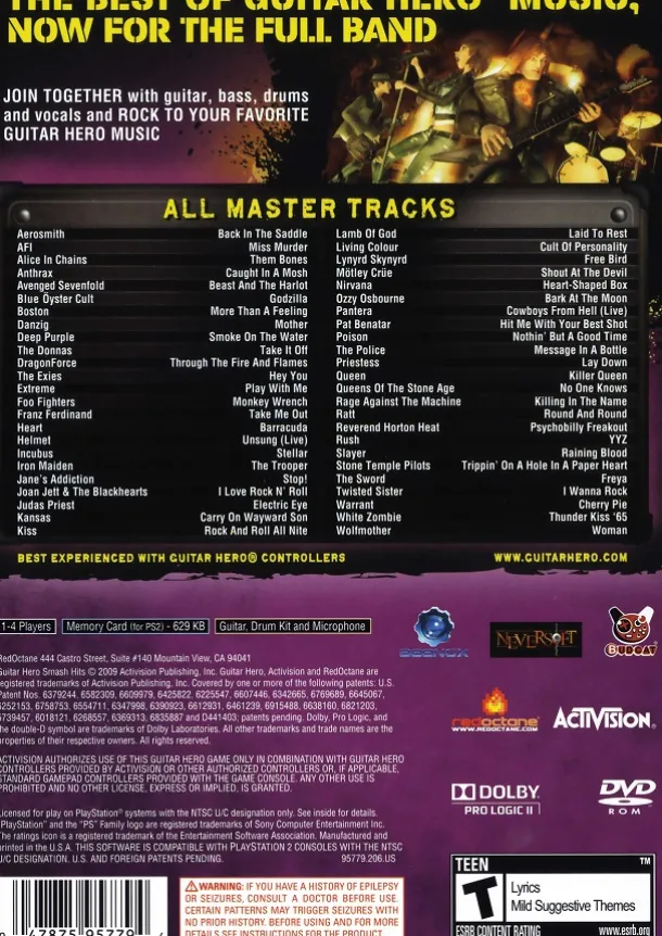 Guitar Hero Smash Hits