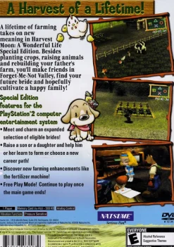 Harvest Moon A Wonderful Life Special Edition