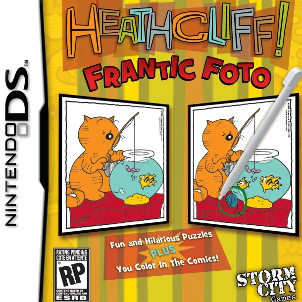 Heathcliff! Frantic Foto DS Game