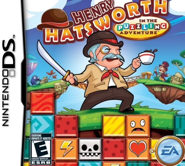 Henry Hatsworth in the Puzzling Adventure DS Game