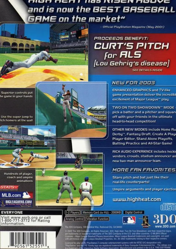 High Heat Baseball 2003