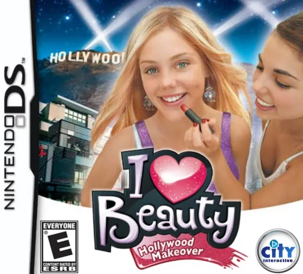 I Love Beauty Hollywood Makeover DS Game