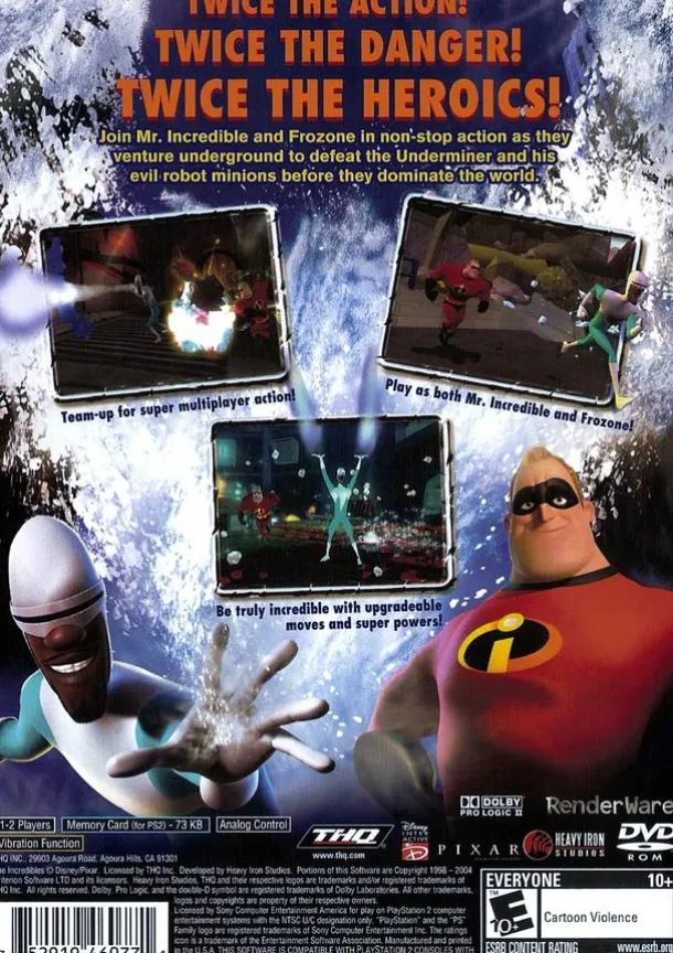 Incredibles Rise of the Underminer