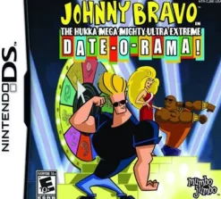 Johnny Bravo in The Hukka-Mega-Mighty-Ultra-Extreme Date-O-Rama DS Game