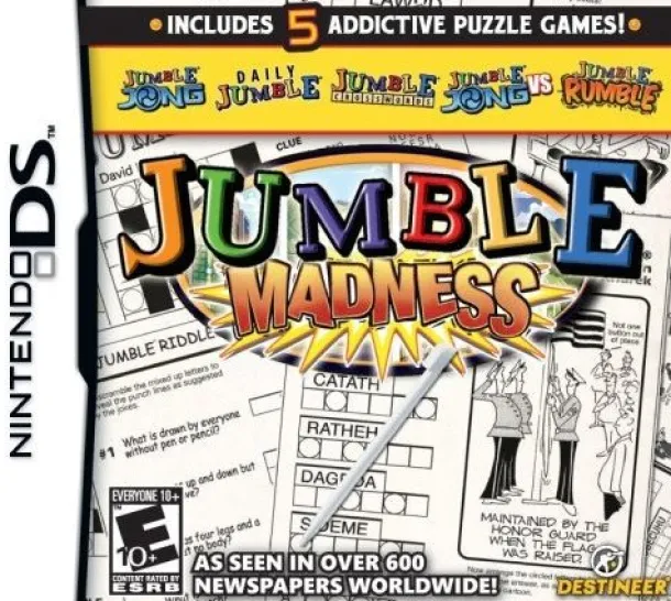 Jumble Madness DS Game