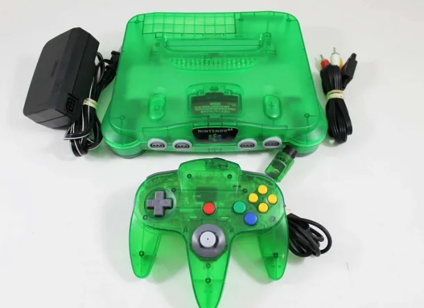 Jungle Green Nintendo 64 System