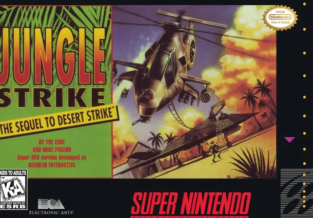 Jungle Strike the Sequel to Desert Strike
