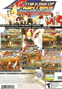 King of Fighters Collection The Orochi Saga