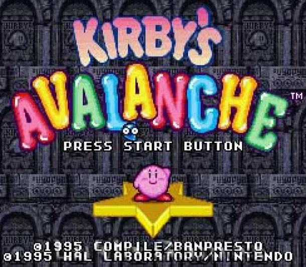 Kirby's Avalanche