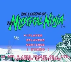 Legend of the Mystical Ninja