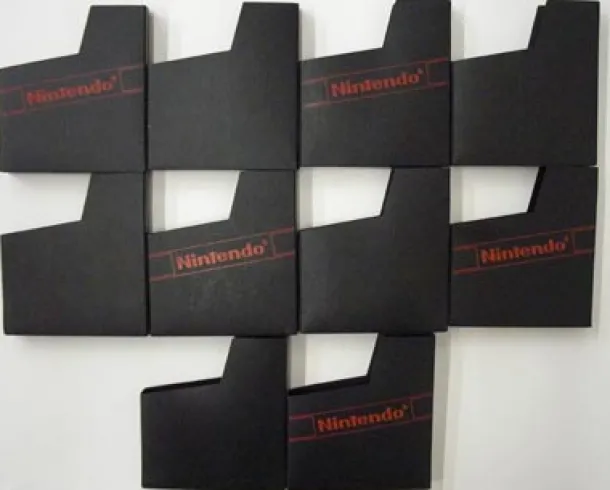 Lot of 100 NES Game Dust Covers