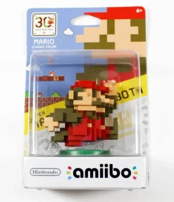 Mario Classic Color 30th Anniversary Figure in box