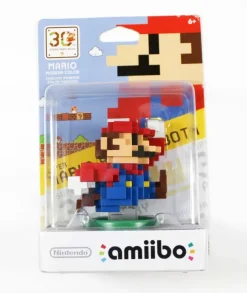 Mario Modern Color 30th Anniversary Figure in box