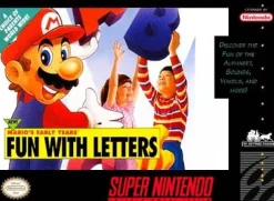 Mario's Early Years - Fun with Letters