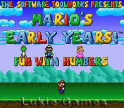 Mario's Early Years Preschool Fun