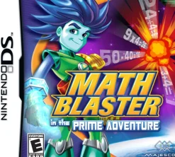 Math Blaster in the Prime Adventure DS Game