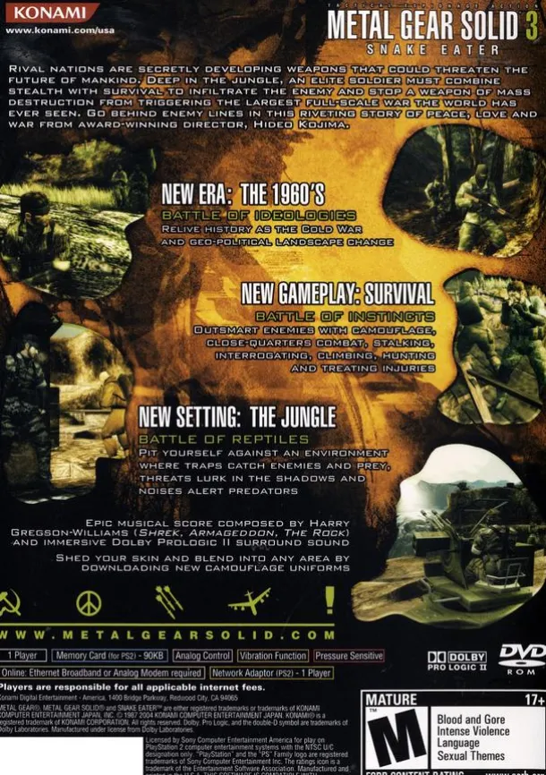 Metal Gear Solid 3 Snake Eater
