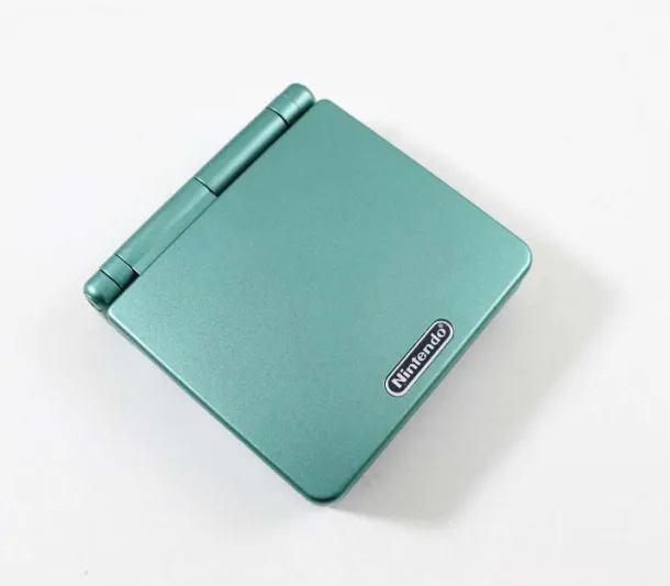 Mint Pearl Green Game Boy Advance SP System - Discounted