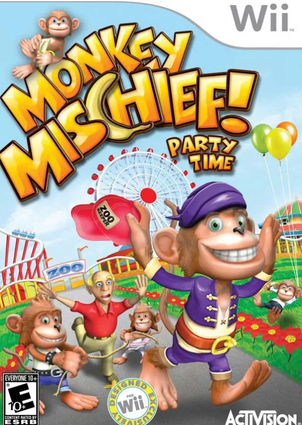 Monkey Mischief Party Time