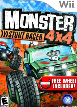 Monster 4x4: Stunt Racer with Racing Wheel