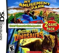 My Amusement Park/Digging for Dinosaurs Game Pack