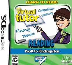 My Virtual Tutor Reading Adventure: Pre-K to Kindergarten DS Game