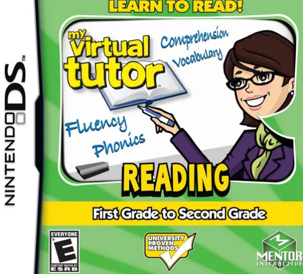 My Virtual Tutor Reading Adventure: First to Second Grade DS Game