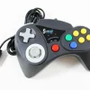 N64 Nintendo 64 Super Pad 64 Plus (Black)