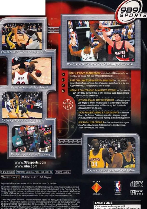 NBA ShootOut 2001