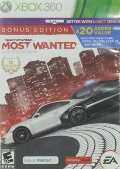 Need For Speed Most Wanted Bonus Edition