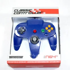 NEW Nintendo 64 N64 Blue Controller