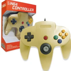 NEW Nintendo 64 N64 Gold Controller