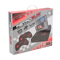 New Red Retro Duo System - Plays NES and SNES