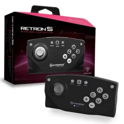 New RetroN 5 Hyperkin Bluetooth Wireless Controller (Black)