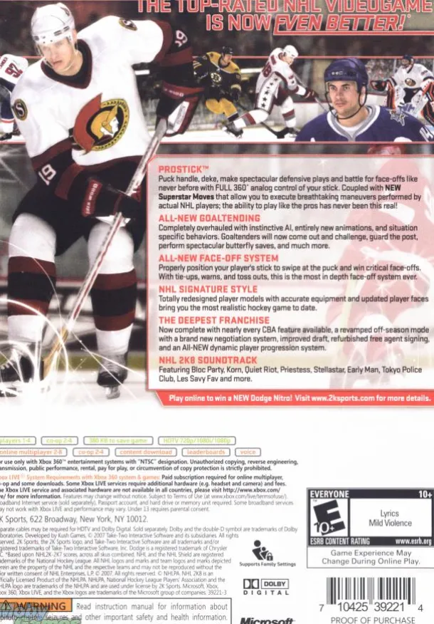 NHL 2K8