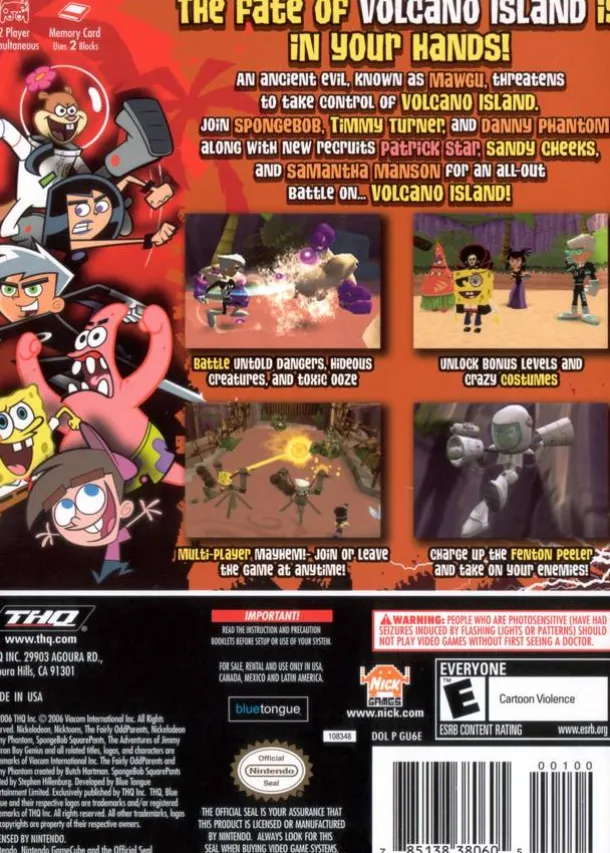 Nicktoons Battle for Volcano Island