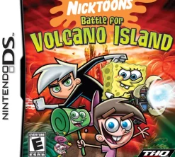 Nicktoons Battle for Volcano Island DS Game