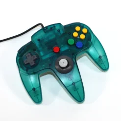 Nintendo 64 Ice Blue Clear Two Toned Controller